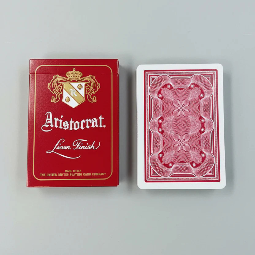Aristocrat 727 Crimson 110th Anniversary – 2 Decks