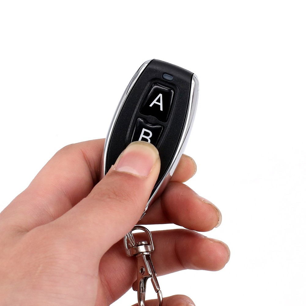 2 CH Wireless Gate Garage Door Opener Remote Control Switch Receiver Transmitter