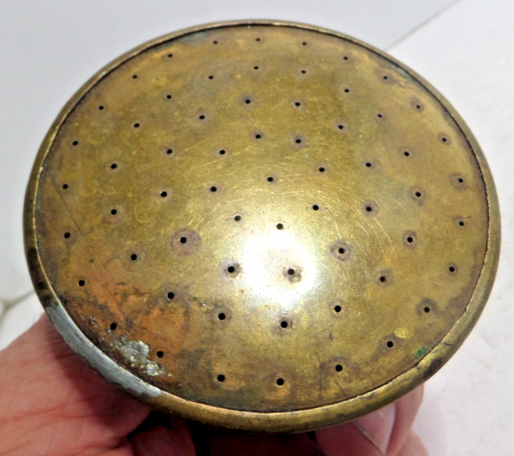 Brass hose sprinkler vintage