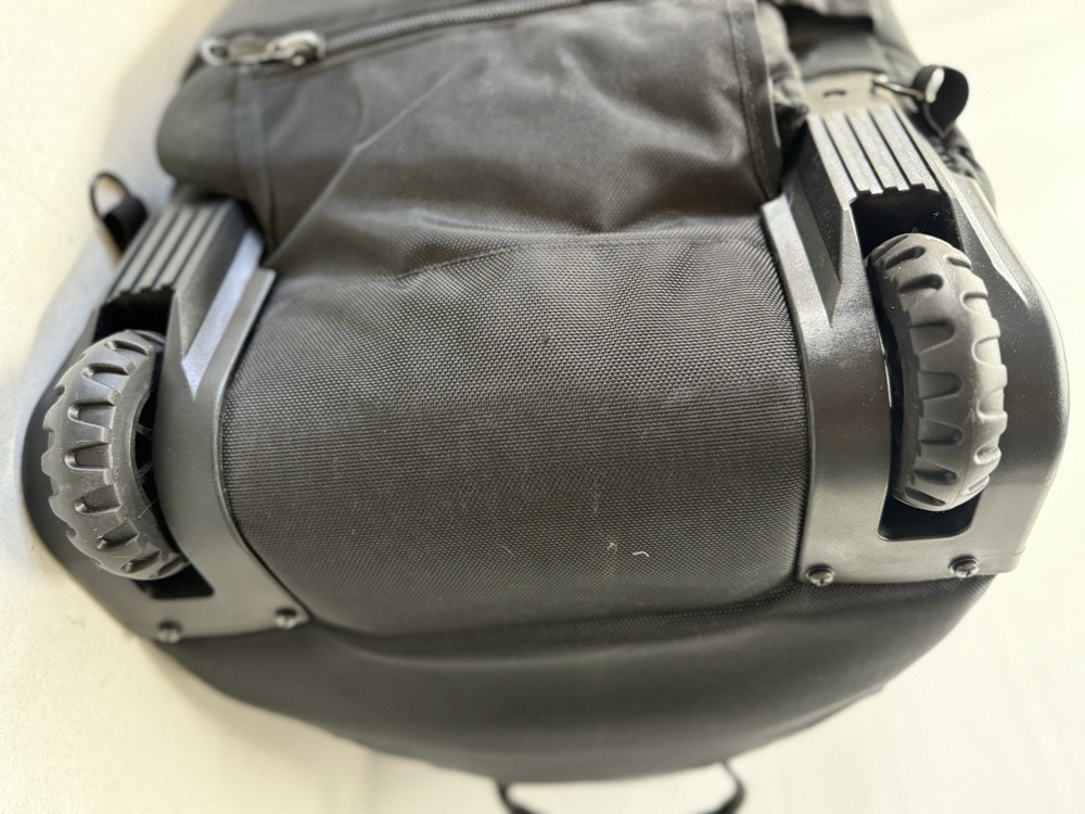 USMC THIN AIR GEAR Rolling Deployment Bag Black Duffle Huge