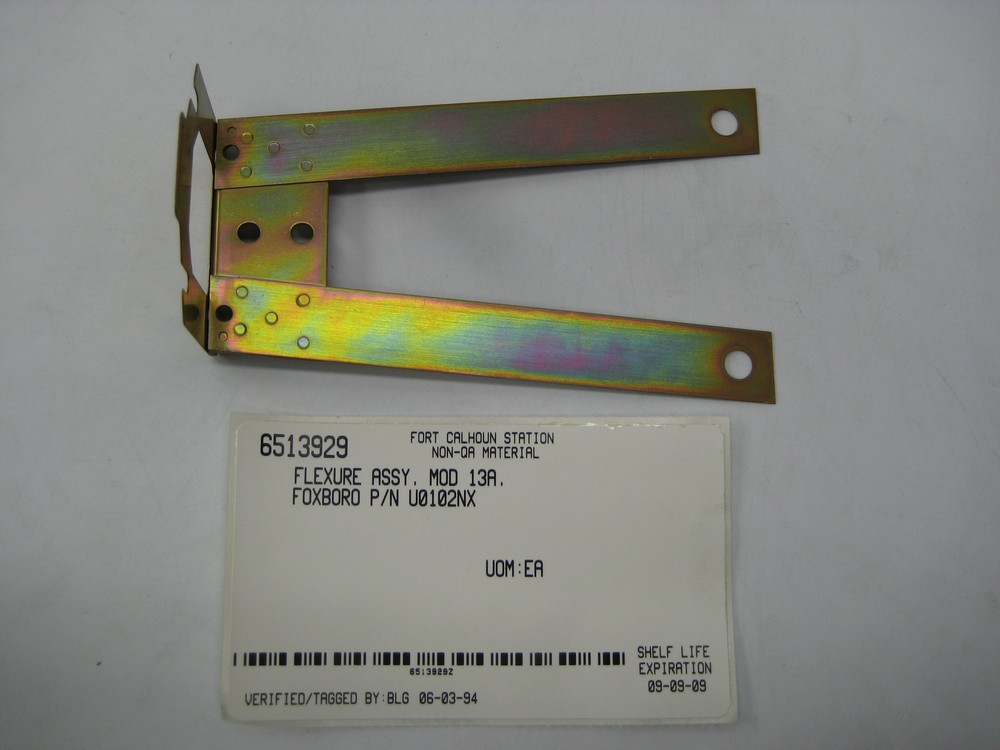 FOXBORO U0102NX FLEXURE ASSEMBLY NSNP