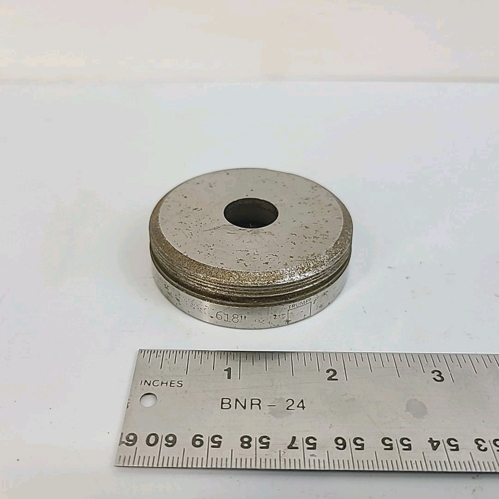 Trumpf .618" Punch Press Die Round Punch