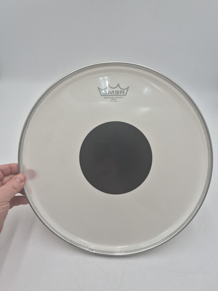 Remo Controlled Sound X Black Dot On Bottom 14" Coated