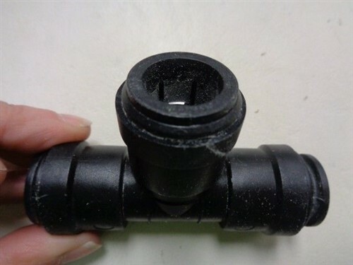 SEA TECH UNION TEE WITH QUICK CONNECT TEE SET OF (6) 3 1/8" X 1 5/8" BOAT