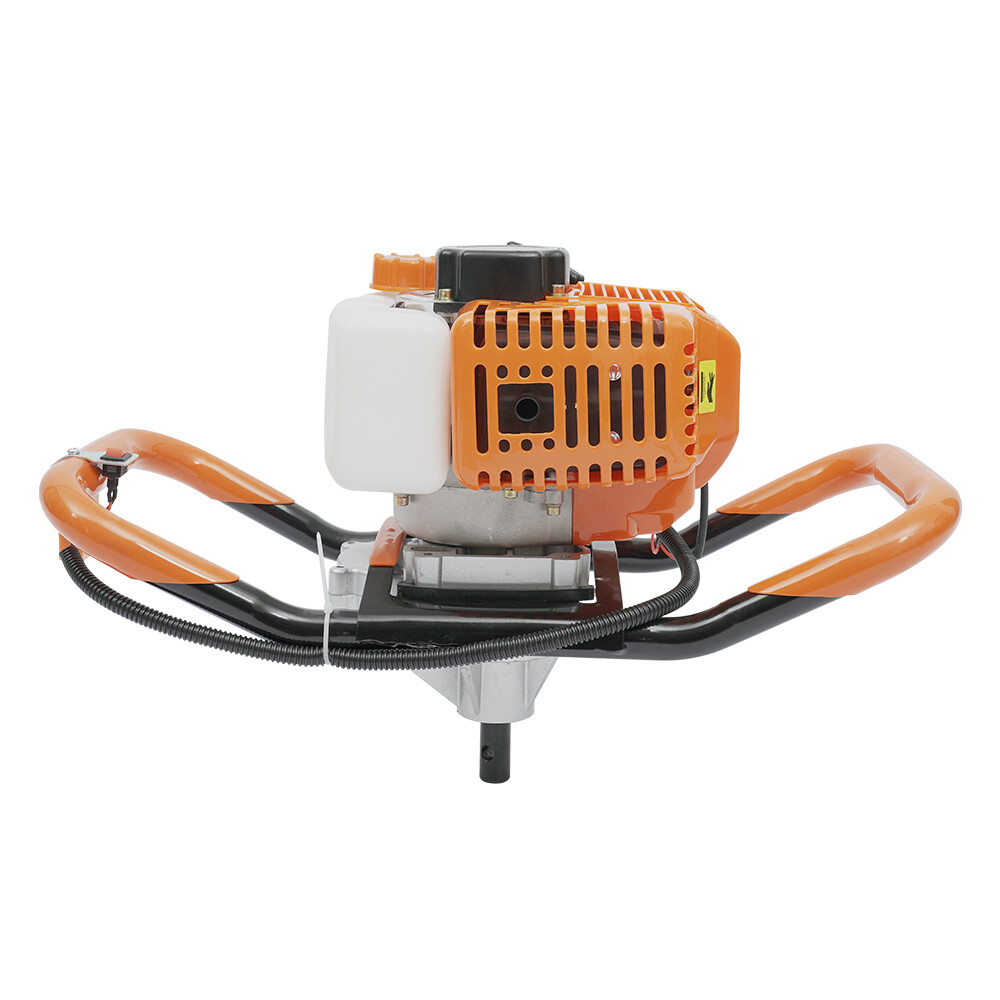 52CC 2-Stroke Gas Powered Post Hole Digger Durable Earth Auger Digging Machine