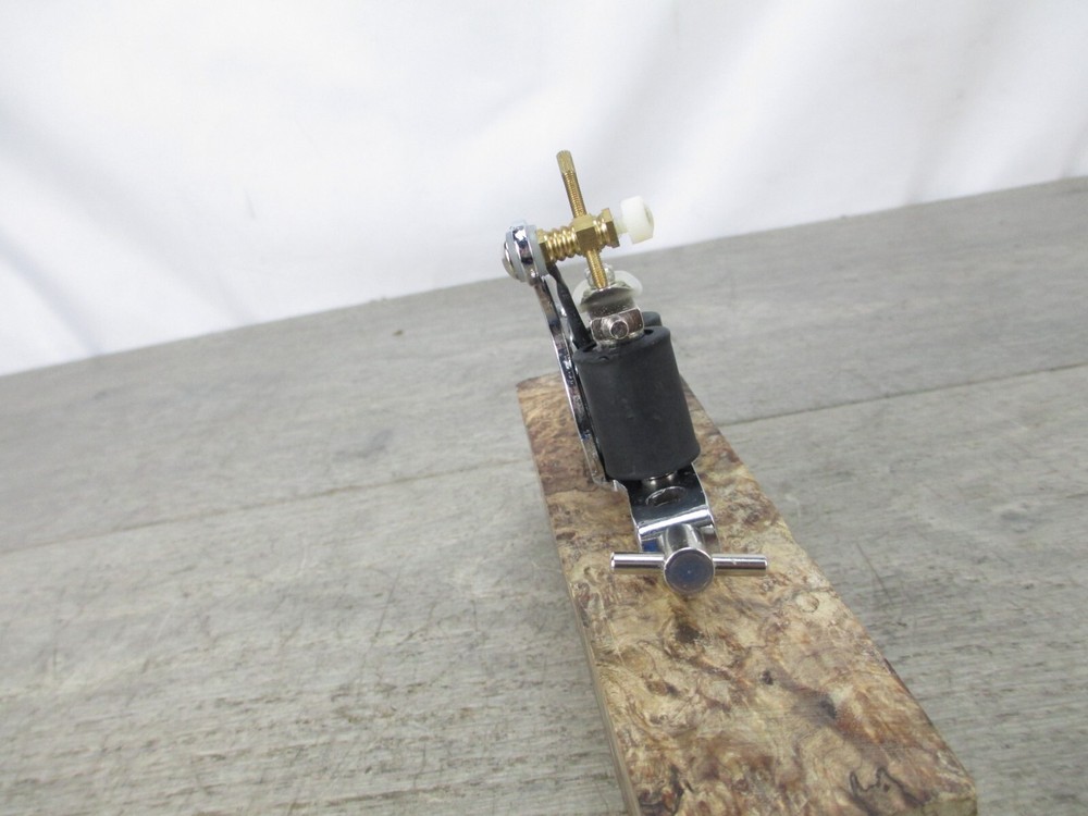 Tattoo Machine Liner Shader Chrome 10 Wrap Coils Tested & Ready Nice !