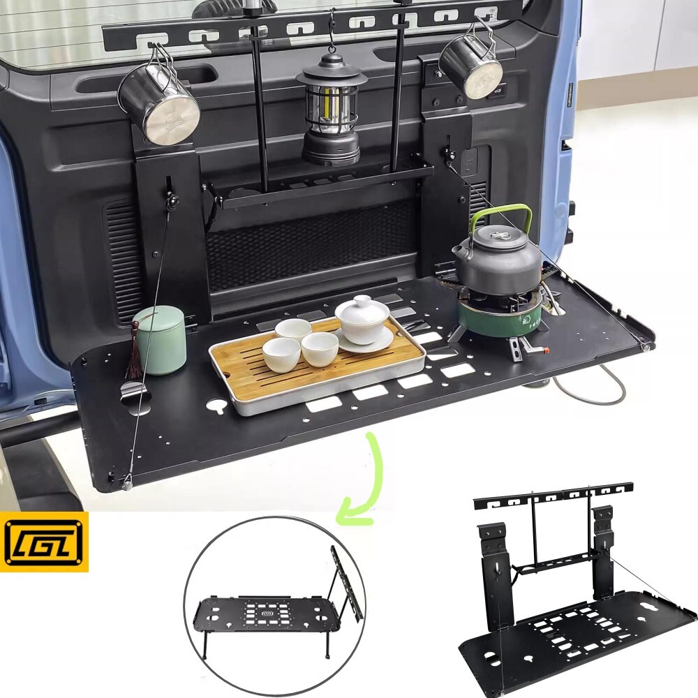 For GWM Tank 300 2020-2024 Tailgate Storage Panel Rack Folding Table