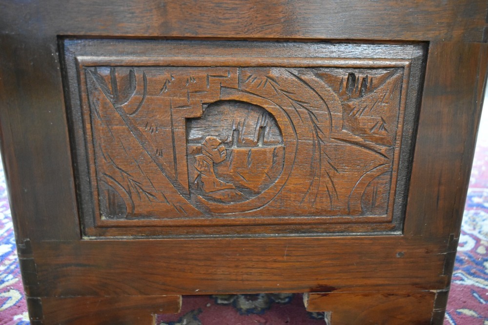 Vintage Asian Style Blanket Chest