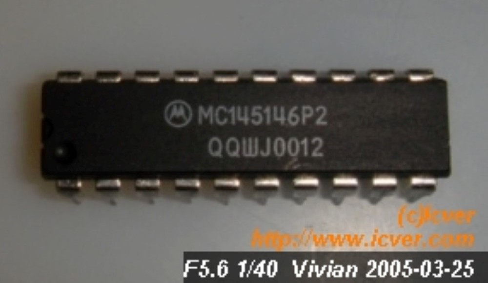 MOT MC145146P2 DIP-20 4 BIT DATA BUS INPUT BUS INPUT PLL RH