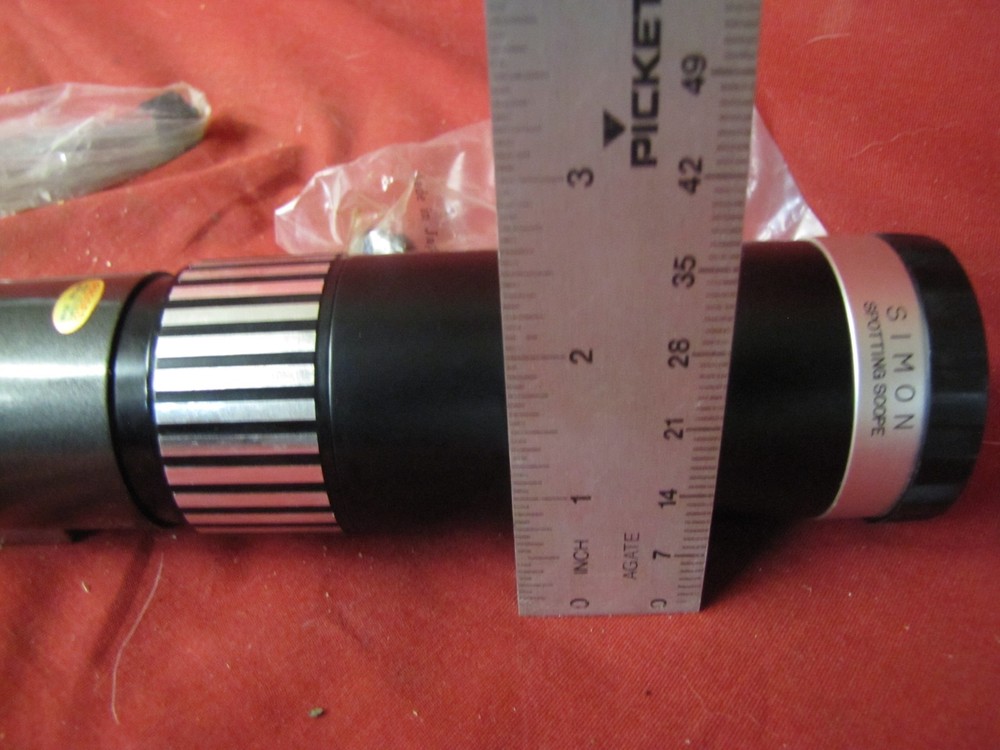 Vintage Simon Spotting Scope With Tripod