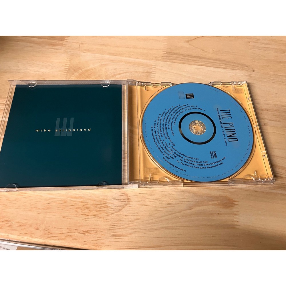 Piano by Mike Strickland CD 2004 *autographed*