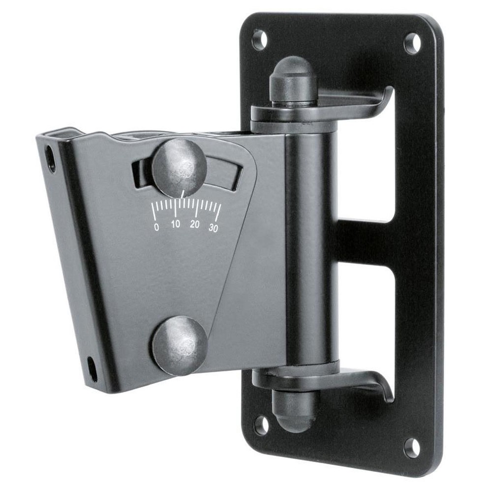 K&M 24471 Speaker Wall Mount, 33.04lbs Capacity, Black