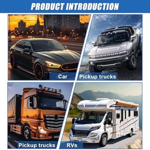 36" Braided Throttle Cable Kit, Universal Accelerator Adjustable 36 Inch