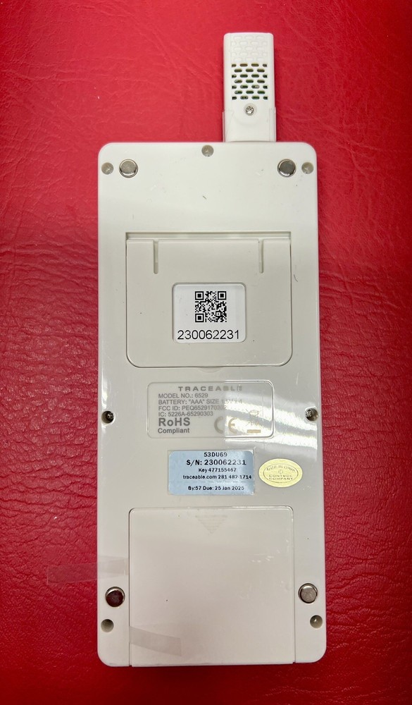 NEW Traceable 6529 Barometric/Temperature/Humidity WIFI Data Logger with Sensor