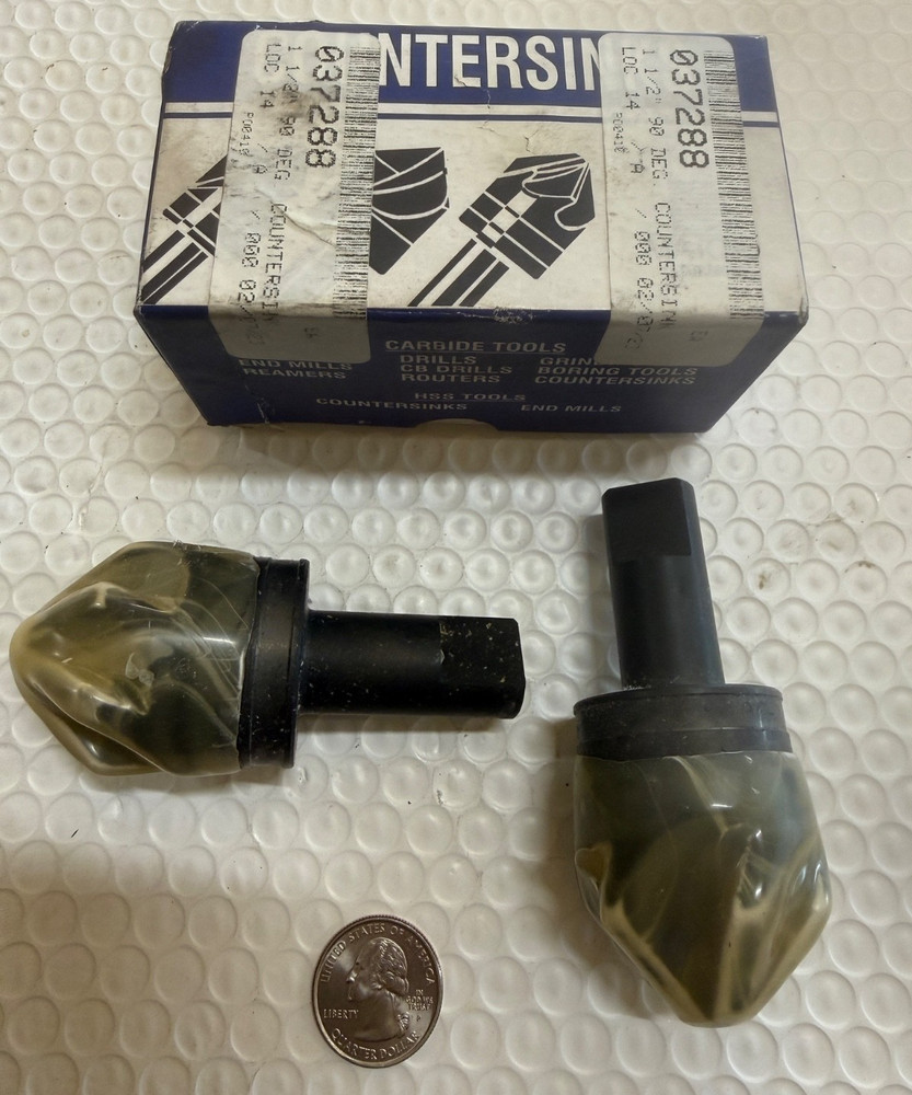 M.A. FORD 1-1/2"×90° COUNTERSINKS EDP 79306 QTY 2