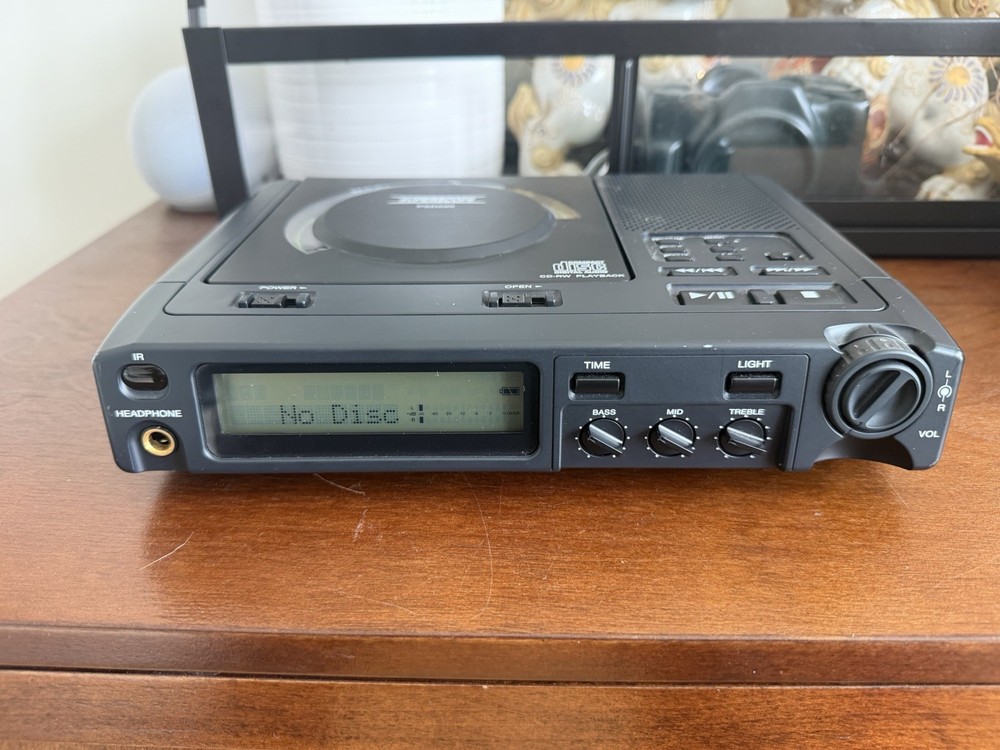 Superscope PSD220 CD CD-RW Portable Compact Disc Player NO DISC Error