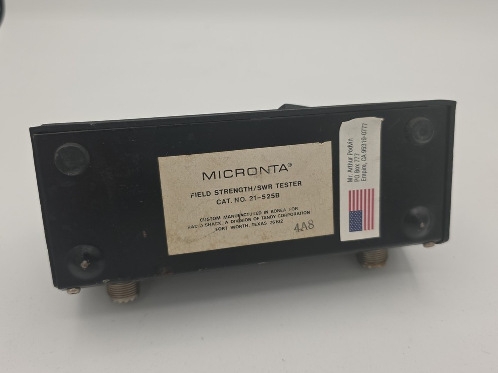 Vintage Micronta Field Strength / SWR Tester Model 21-525B