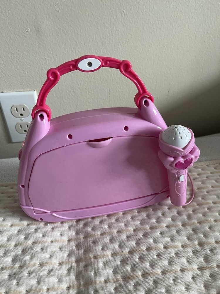 Musical Karaoke Machine Toy Pink