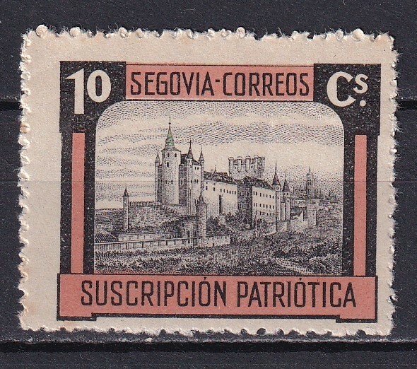 SCW Local Label Segovia Edifil 77 MNH VF