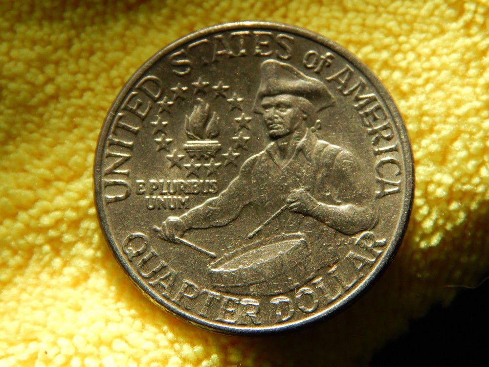 Bicentennial Quarter D Mint , Multiple Mint Errors Reverse and Obverse Errors