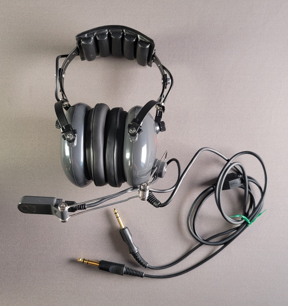 Avcomm AC-400S Headset - Dual Plug - Aviation Communications Inc. Tested