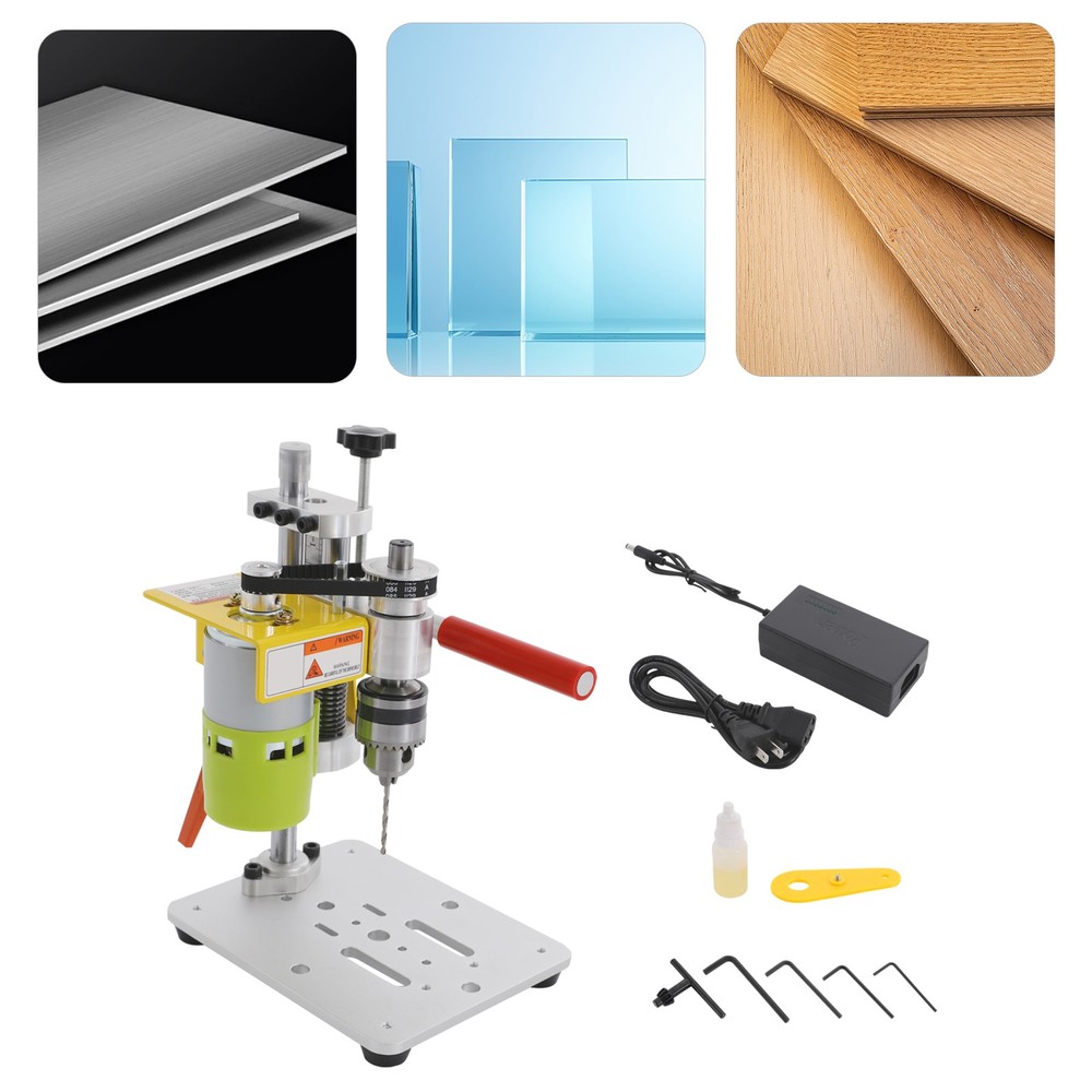 Portable Drill Press Mini Electric Drill Press Bench Small Benchtop Drill Press