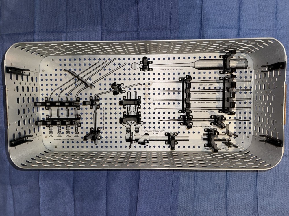 Tedan MC Lumbar McCulloch Retractor System (7 NON OEM BLADES)