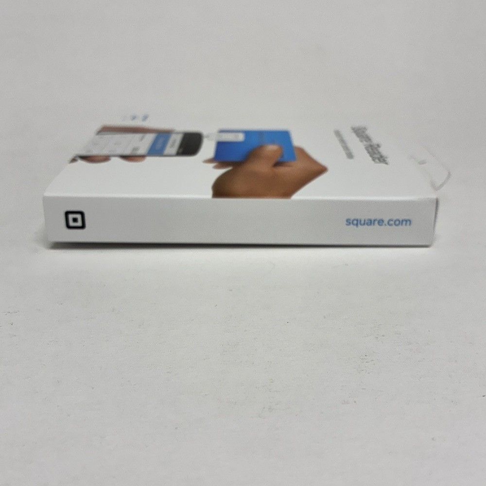 SQUARE Magstripe Credit Debit Card Reader 3.5mm Jack| iPhone iPad Android SEALED
