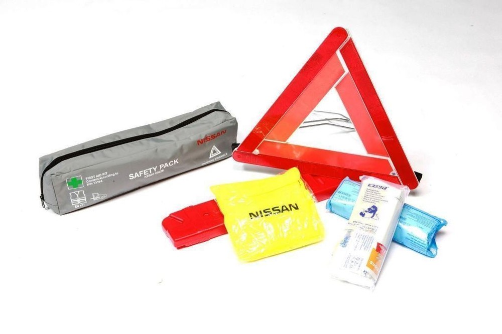 Nissan Safety pack(First aid kit, jacket, warning triangle) Sealed