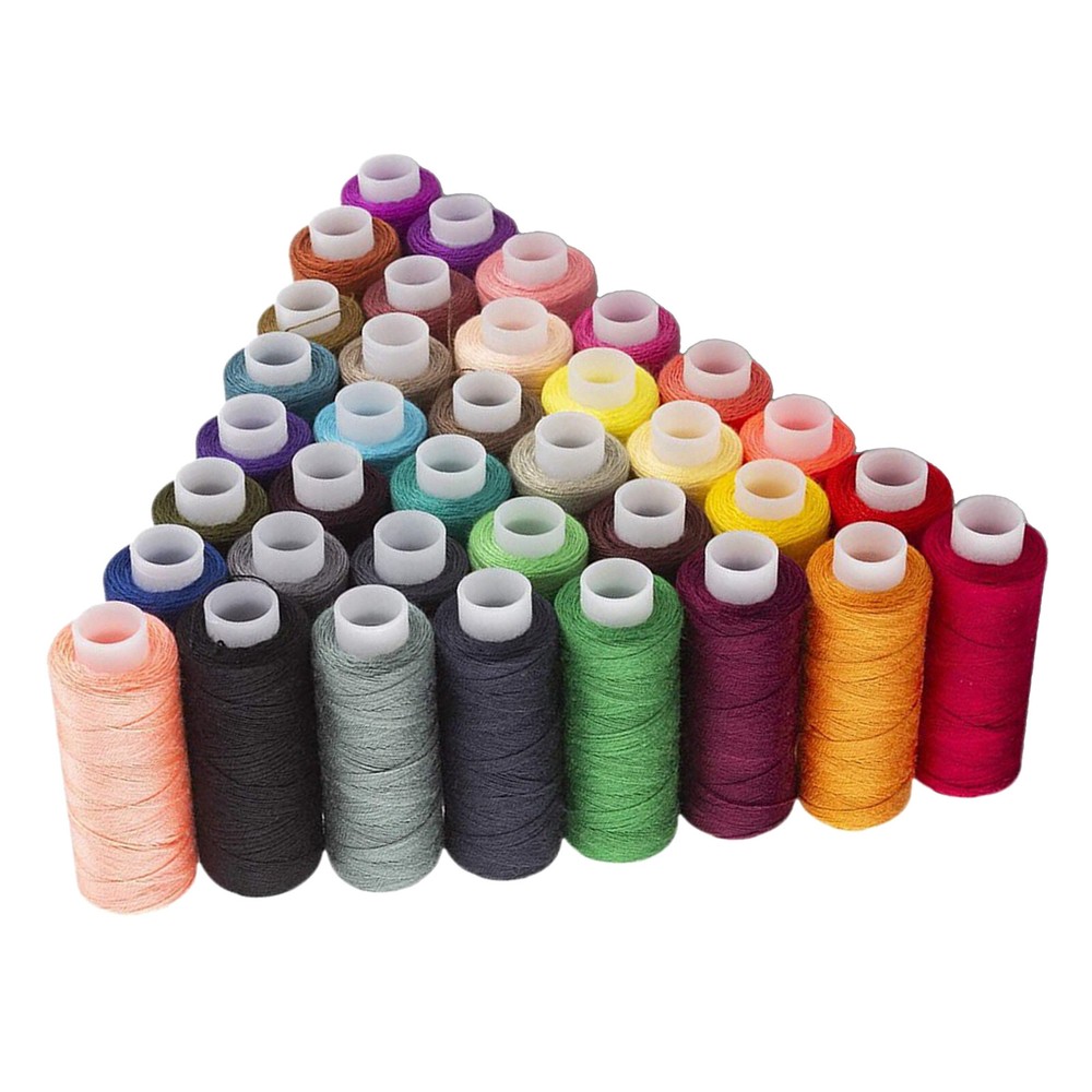 39 Spools Polyester Sewing Thread  Cord for Overlock  Sewing Machine