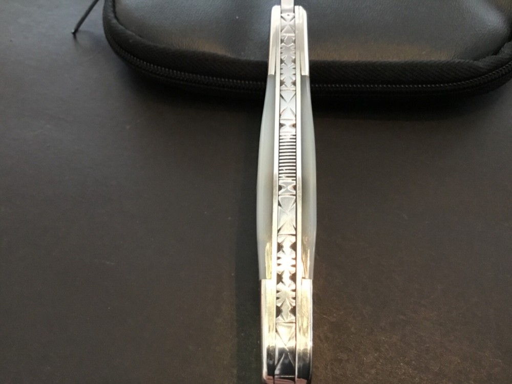 Custom Ray Cook Master Smith MOP Slipjoint Folder Folding Knife