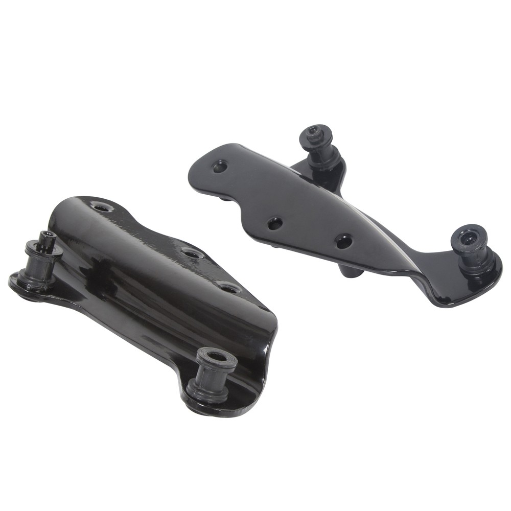 Black 4 Point Docking Hardware Kit For Harley Touring Electra Glide 2009-2013