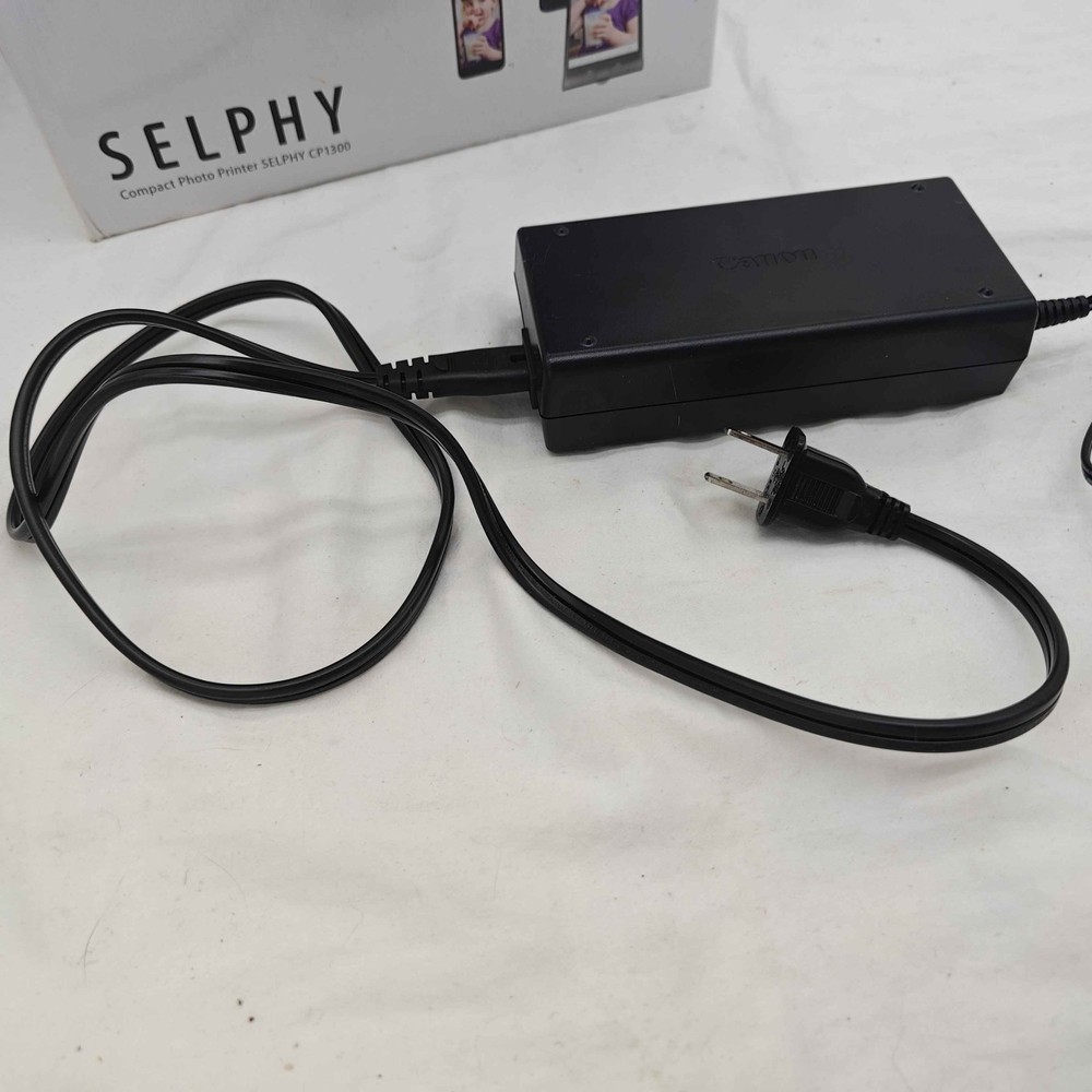 Canon SELPHY CP1300 Compact Wireless Black Photo Printer