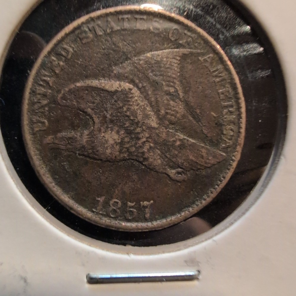 1857 1C Flying Eagle Cent