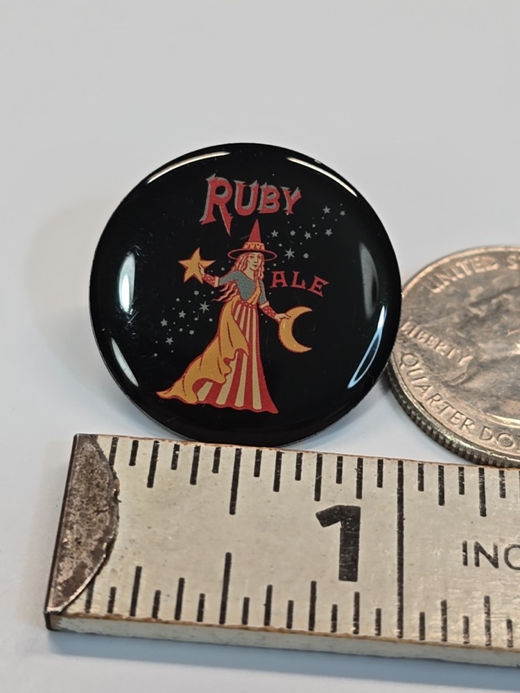 Ruby Ale Lapel Pin McMenamins Raspberry-focused