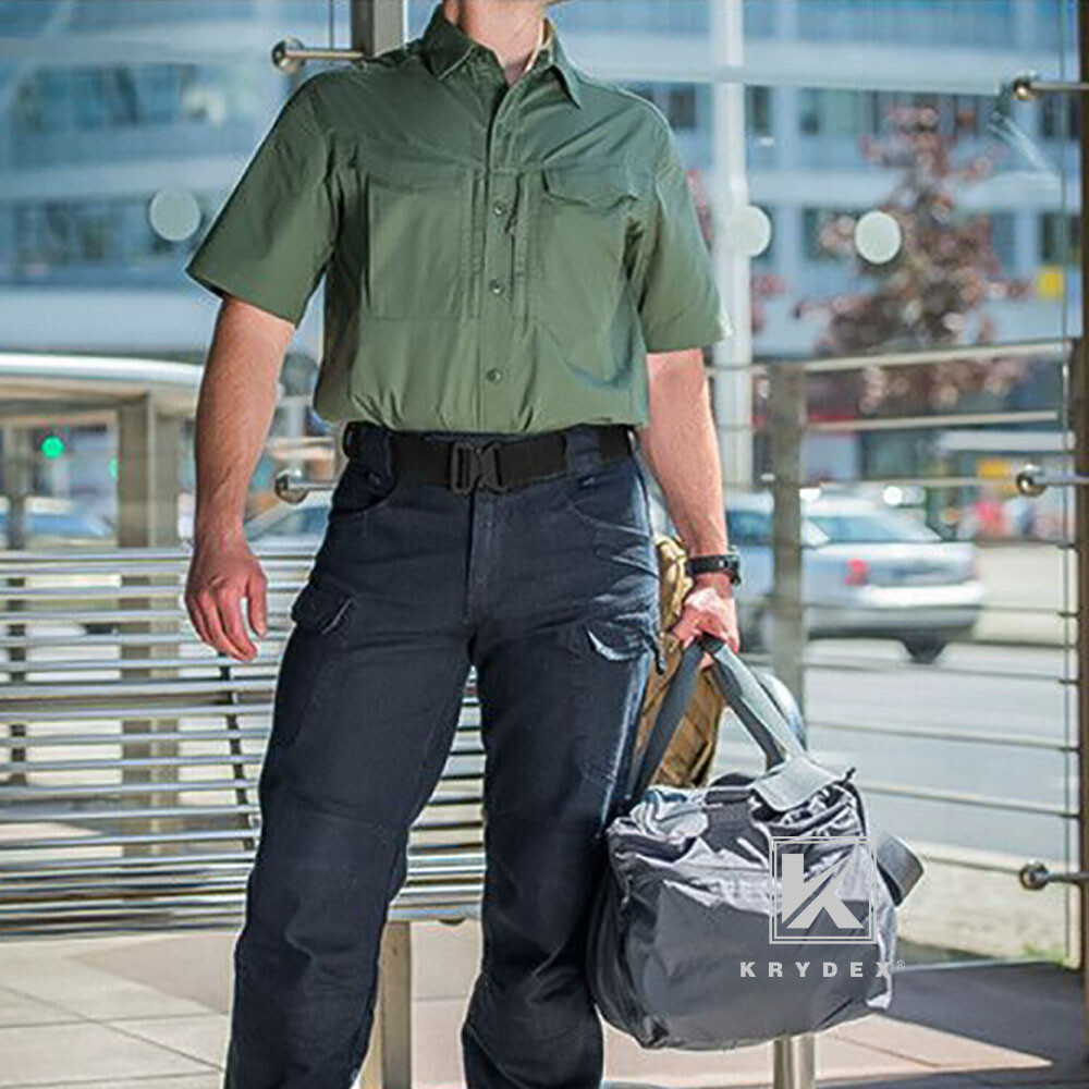 KRYDEX 1.5 in Tactical Belt Rigger Duty Belt Double Layers Quick Release