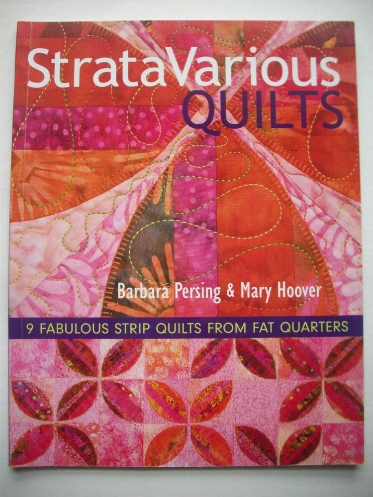 9 Strip quilts from fat quarters StrataVarious Quilts pattern