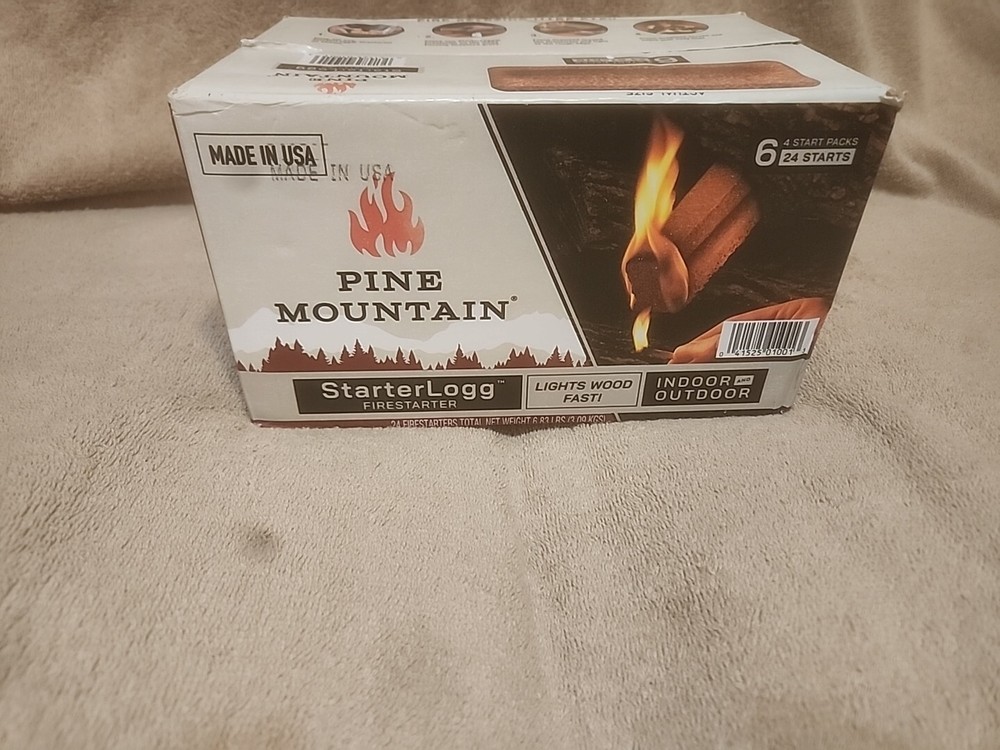 Pine Mountain Starterlogg Firestarter - Pack of 24
