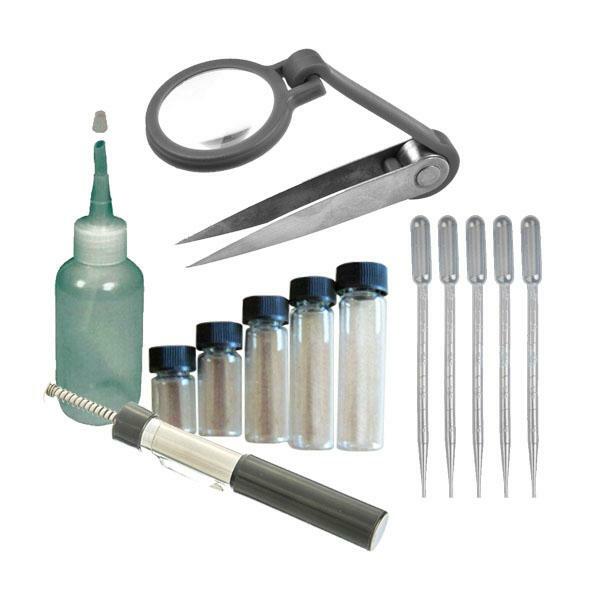 17pc Green 1/2" Large Gold Classifier Screen & Gold Pan Panning Kit