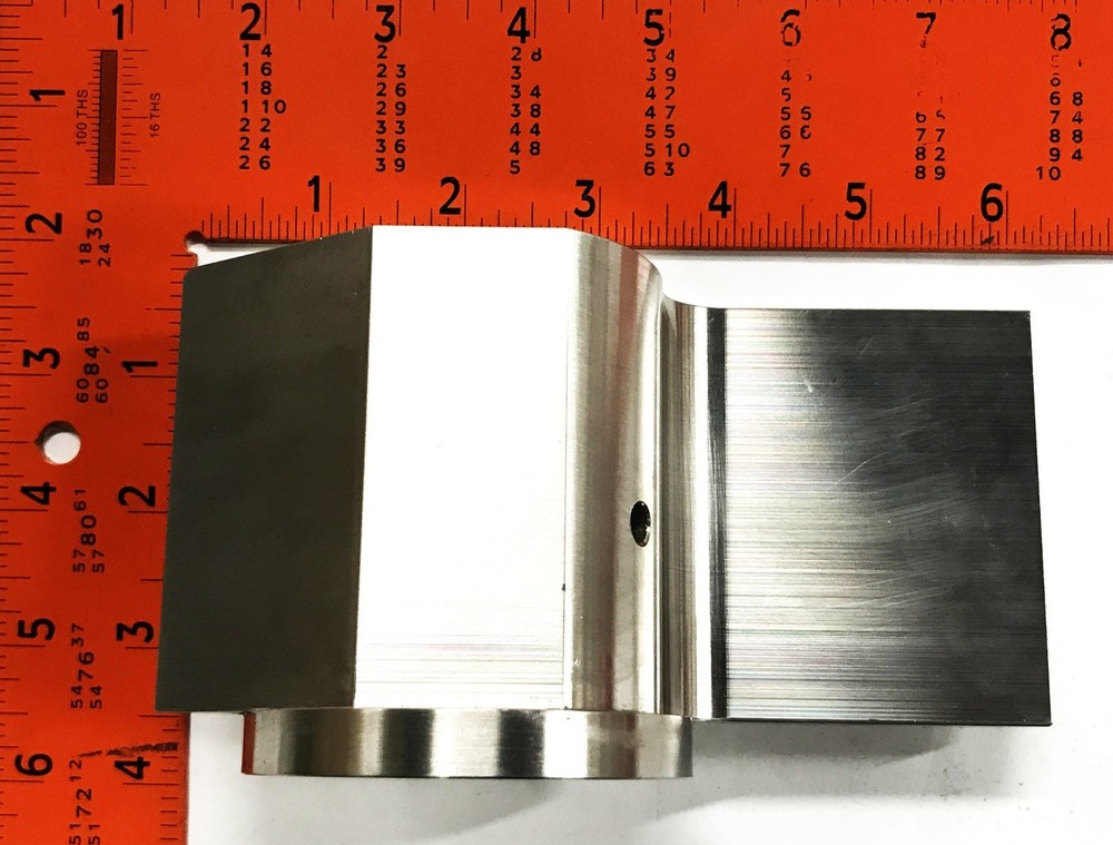 Unbranded Stainless Steel Flat Smooth Scraper Bar CCS720 NOS