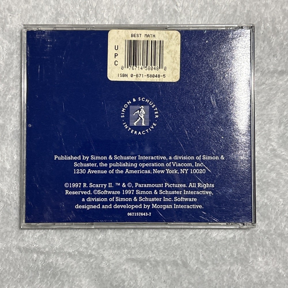 Richard Scarry's Busytown Best MATH Program Ever CD Rom