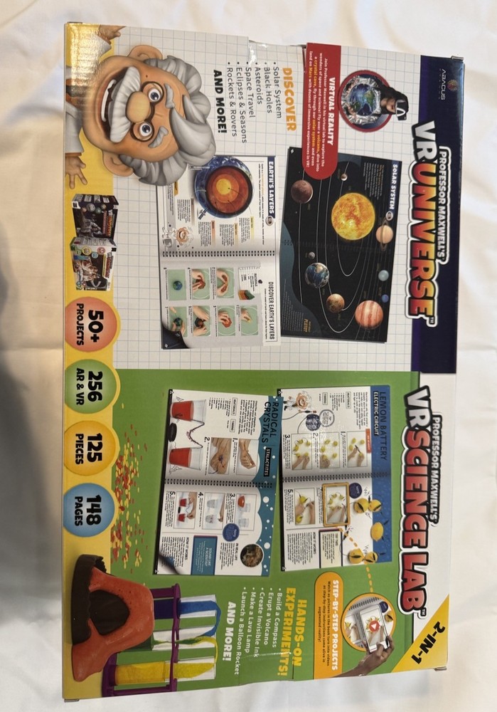 Abacus Professor Maxwell's VR Universe& Science Lab Virtual Reality Learning