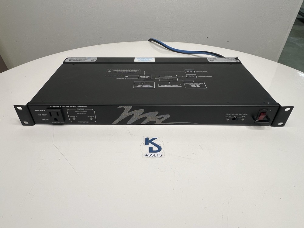Middle Atlantic PDC-915R-6 9-Out 15A 2-Stage Power Distribution Controller