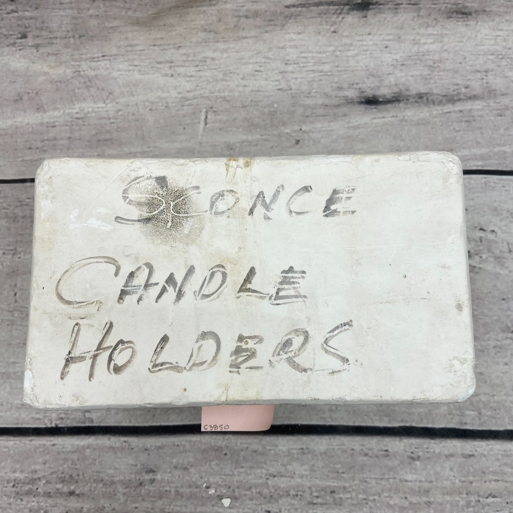 Arnels Ceramic Casting Mold Sconce Candle Holder #302-A
