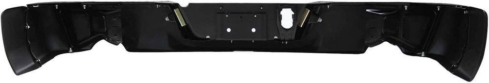 Rear Step Bumper Assembly Fit for 2009-2018 Dodge Ram 1500 Black Back Bumper