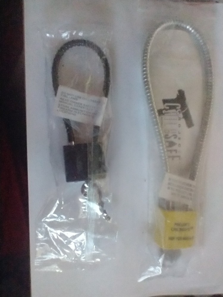 2 Pistol Gun Locks + FREE Gift