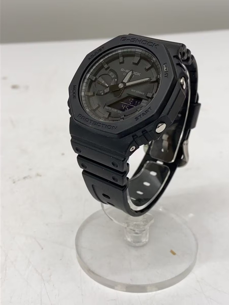 CASIO Quartz Watch G SHOCK Digital Analog BLK BLK