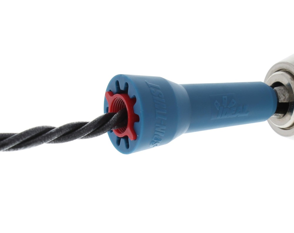 IDEAL Electrical 30-902 Spin-Twist Wire Connector Socket Wrench Blue