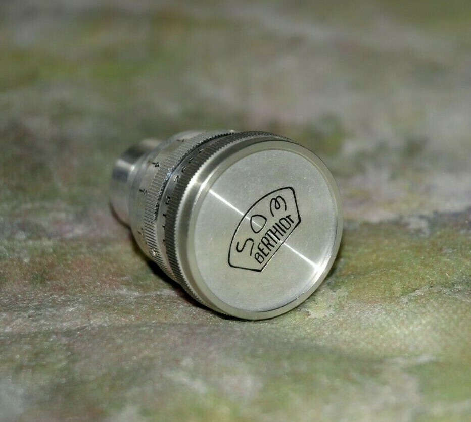 SOM BERTHIOTs HYPER CINOR Boxed/ Caps/ Papers 8MM Wide Angle Attachment Read