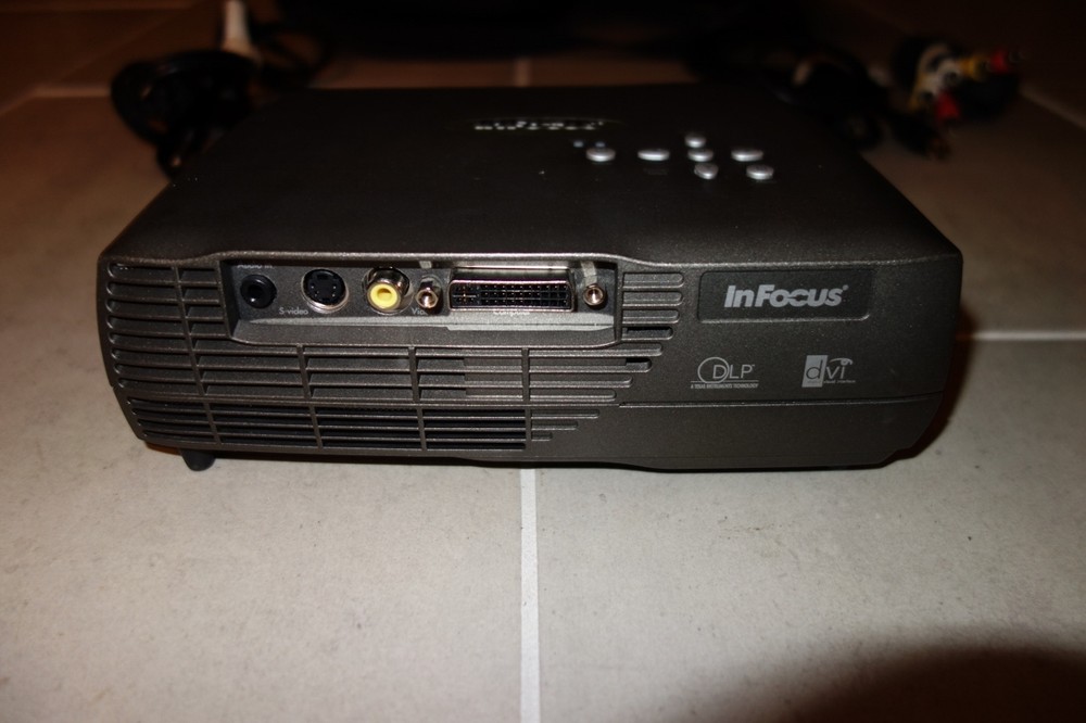 InFocus LP70 Projector Gently Used with accessories